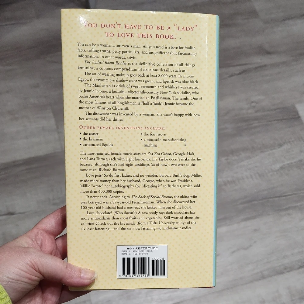 Ladies' Room Reader Book